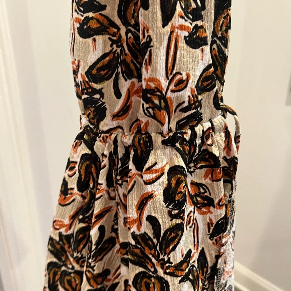 Zara Multicolor Wide Leg Pant and Halter Set - Picture 4 of 9